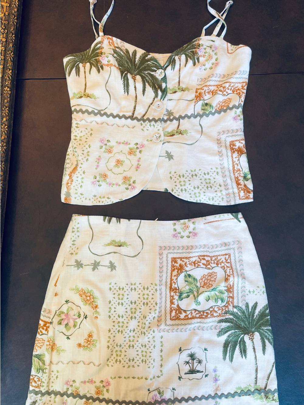 Skirt Set NWT Paper Heart M Anyah Top and matching Adelene Mini Skirt